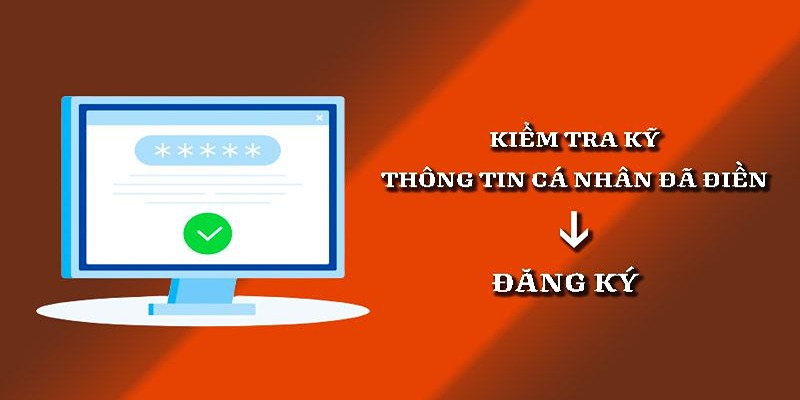 Xác minh tài khoản sau khi đăng ký tham gia VSBET