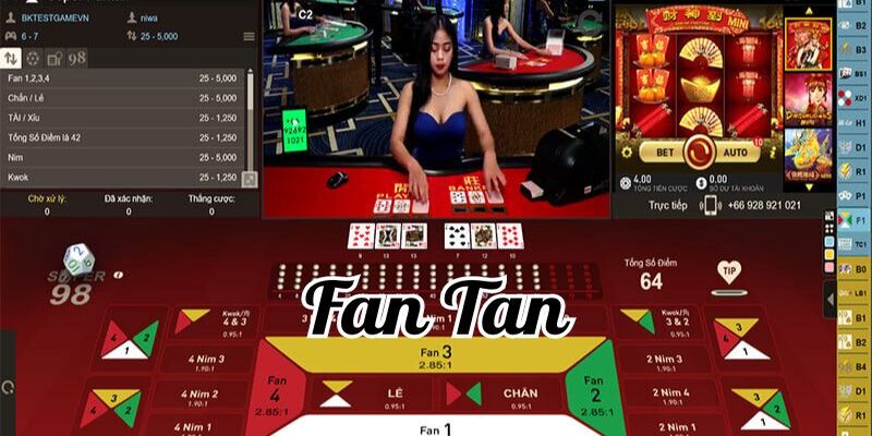 Các loại hình cược Fantan