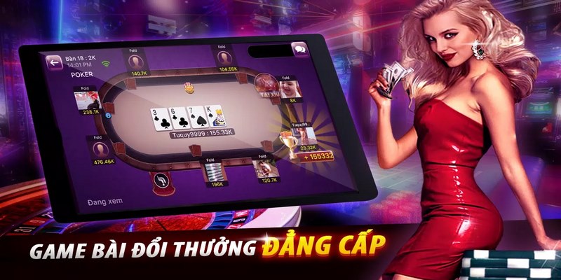 Chơi Poker tại VSBET săn thưởng khủng