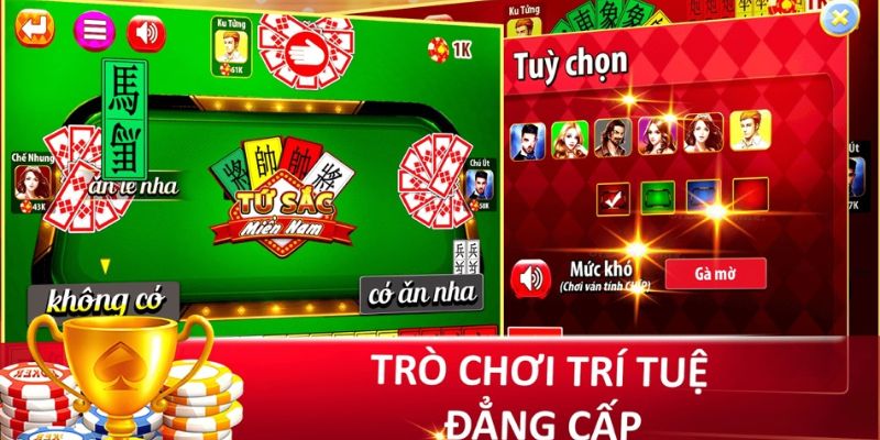 Hướng dẫn newbie những bước cơ bản để chơi bài tứ sắc online